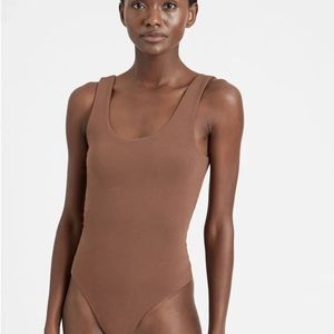 Banana Republic Scoop Neck Thong Bodysuit